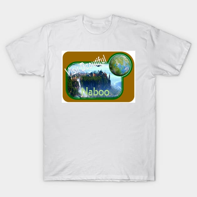 Visit Beautiful Naboo T-Shirt by Starbase79